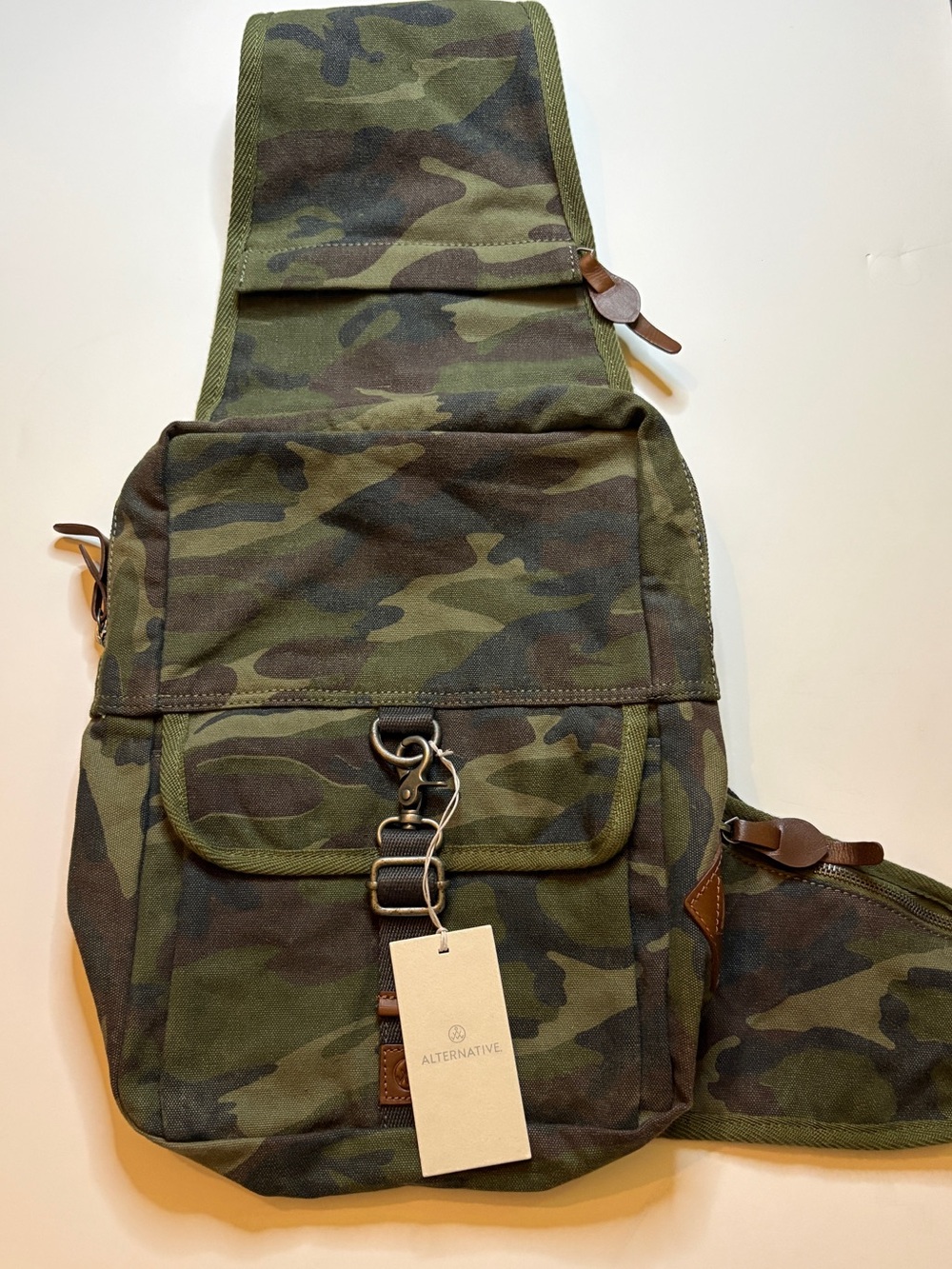 Alternative Urban Camo 13" Laptop/Tablet Sling Bag cross body bag